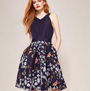 Ted Baker Bethah Kyoto floral Fit &Flare dress